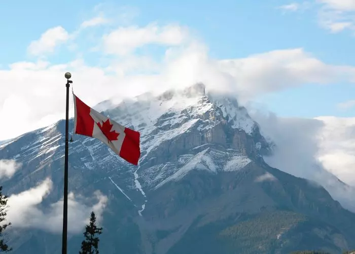 Bandera de la dualidad canadiense
