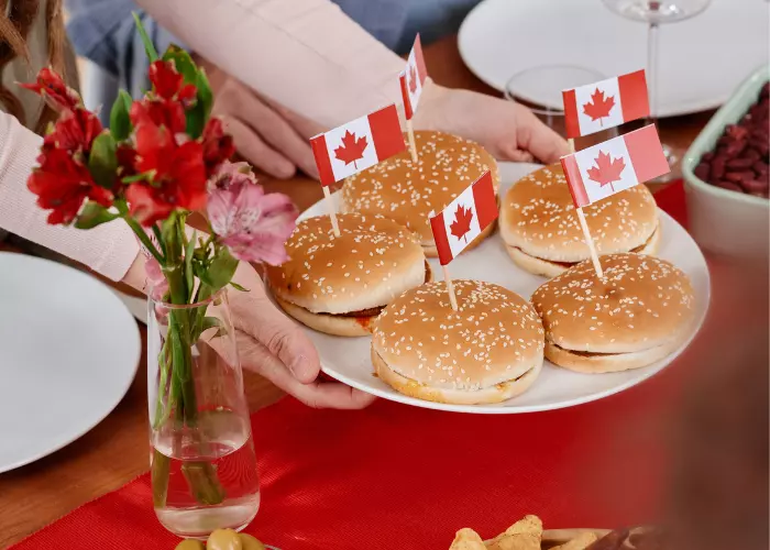 Desayuno canadiense por regiones